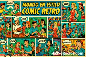 Pack de Imágenes de Estilo Cómic Retro, 320 Diseños Exclusivos con Derechos de Reventa