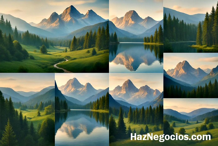 Pack de 395 Imágenes de Naturaleza y Paisajes con Derechos de Reventa